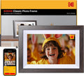 KODAK Digital Picture Frame with WiFi 10.1 inch 1280x800 IPS HD Touch Screen, 32GB Storage Auto-Rotate Wall Mountable Easy Share Photos or Videos, Christmas Birthday for Women
