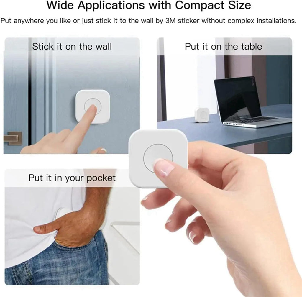 4X Tuya Zigbee Button Smart Scene Switch Intelligent Linkage Wireless Switch Automation Work with Smart Life