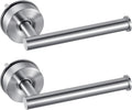 JOMOLA Toilet Paper Holder Silver, 2 Pack