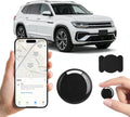 Owfeel Mini Portable GPS Tracker for Vehicles, Global Tracking, Undetectable GPS Car Tracker, No Monthly Fee/No SIM Card, Tracker Device for Kids, Dogs, Cars, Elderly, Compatible with iOS & Android