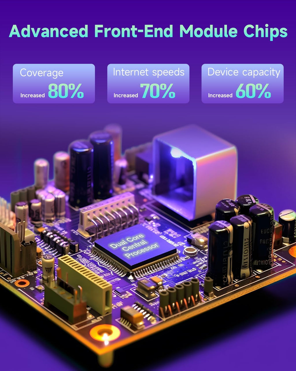 2026 WiFi Extender, WiFi Signal Booster Cover up to 14770 sq.ft for Home, New Gen 6X Faster Internet Extender WiFi Booster w/Ethernet Port, Wireless WiFi Repeater Works with 99% Router, Easy Setup