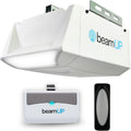 Pacer BU50 Overhead Garage Door Opener with Heavy-Duty Chain Drive for Single or Double Doors, Wall Mount, and Remote Garage Opener Included, Quick and Easy Installation, White