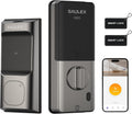 Saulex DB02 Smart Lock, Built-in Wi-Fi,5-in-1 Keyless Entry Front Door Lock, Keypad Deadbolts with App Control, Easy Installation,Auto-Unlock.