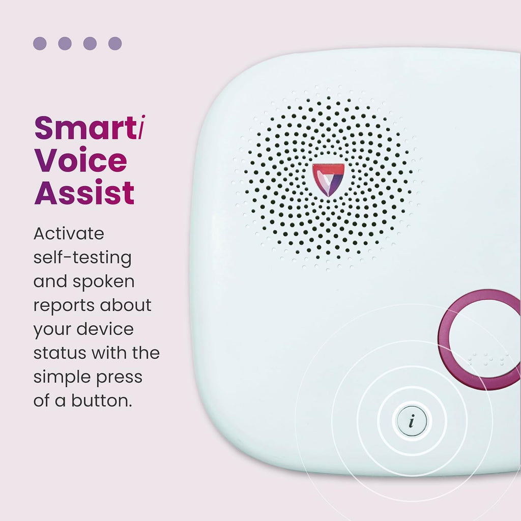 Medical Guardian MGHome Cellular | Medical Alert System for Seniors at Home, Caregiver Call Button | Fast, Reliable 4G Coverage & 24/7 Emergency Operator Care | Monthly Subscription Required