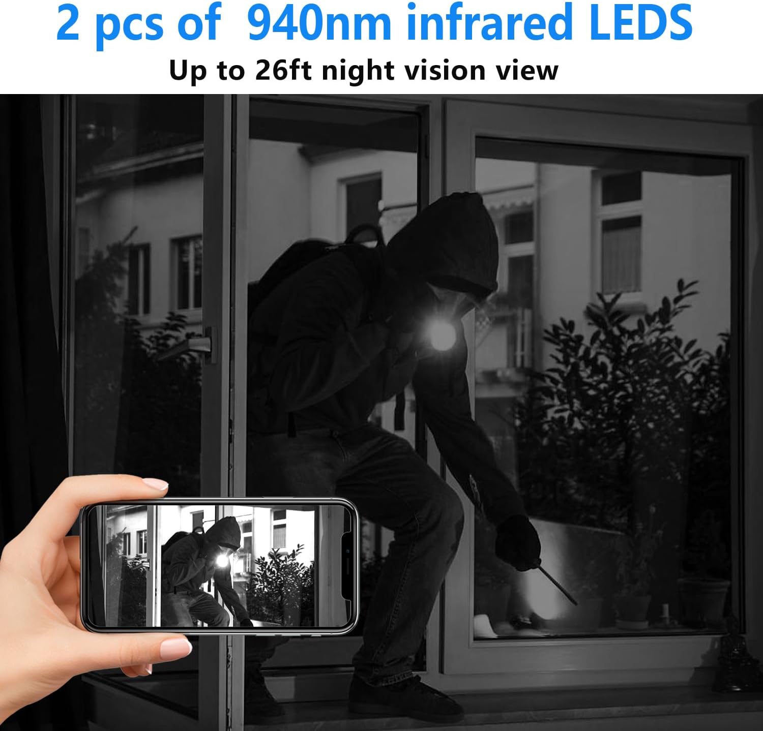 【Free 64G】 Smallest Wireless WiFi Battery Camera,HD1080P Concealed Coin Size Security Camera,Video Recording Live Feed for Night Vision,Motion Detection,Cloud Storage for Security with iOS Android