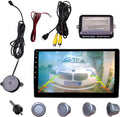 LCD Parking Sensor Kit - Displays Data on Original Screen, Easy Rear Installation, Compatible with All Camera Formats (AHD, CVBS), 18 Probe Colors to Match Any Vehicle