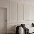 Peel and Stick Wainscoting Panels Kit, 3 Sets 54''x24'' Premade Wall Molding Peel and Stick Panels for Interior Wall Trim, Easy DIY Wainscoting Panels Peel and Stick Decor