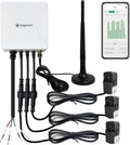 WIFi Energy Monitor with 3 * 80A Clamp, Smart Home Power Monitor Track Electricity in Real Time,WIFi Meter Solar/Net Metering, Home Energy Automation and Control