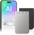 Plaud Note AI Voice Recorder, Voice Recorder w/Case, App Control, AI Transcribe & Summarize, Support 112 Languages, 64GB, Audio Recorder for Lectures, Meetings, Calls, Silver, Non-Pro Version