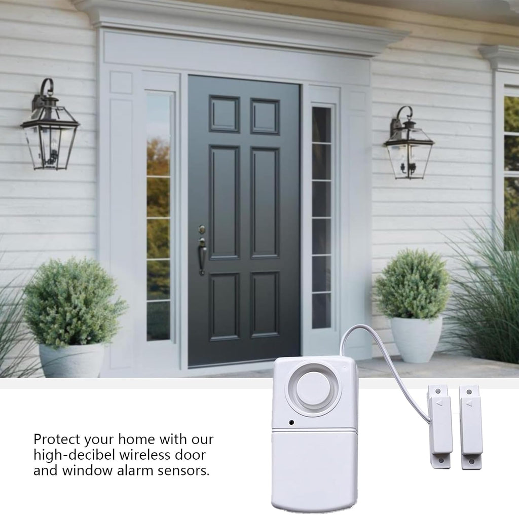 Door Window Alarm 120DB Alarms for Chimes for Store Home Security Door Window Magnet