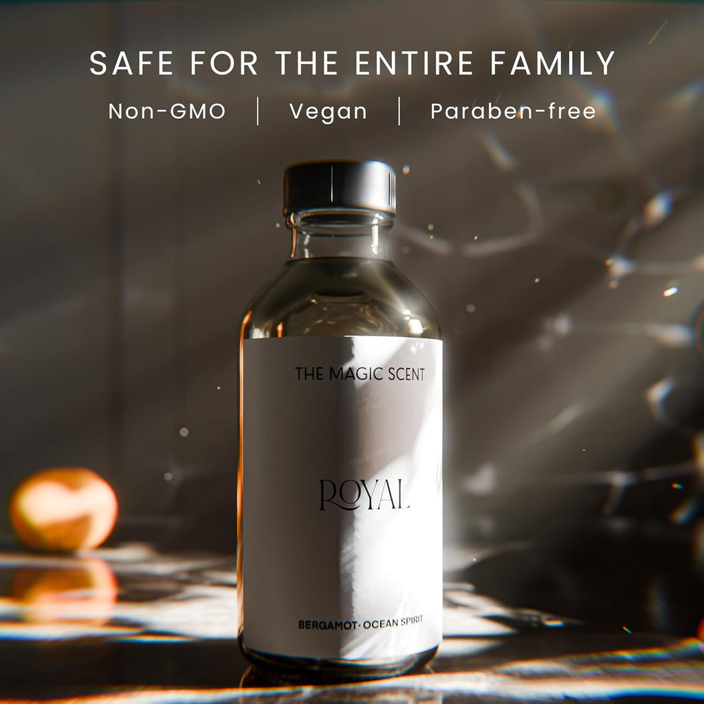 The Magic Scent Royal Hotel Diffuser Oil - Cold-Air & Ultrasonic Scented Oils for Diffuser Inspired by The Ritz Hotel, London - Essential Oils for Diffusers Aromatherapy - 4 fl oz, 120 mL