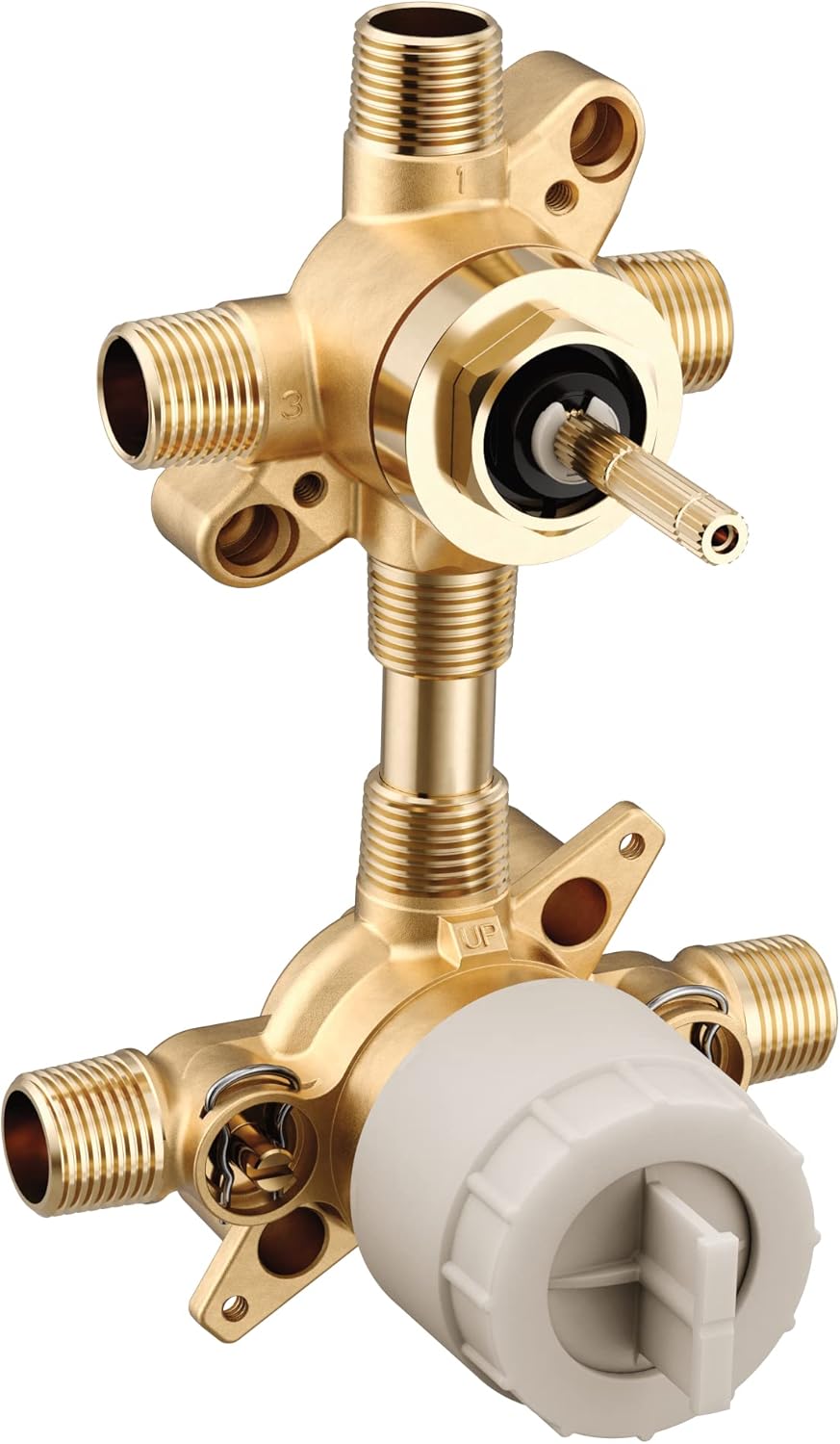 Moen M CORE Mixing Shower Valve with 2 or 3 Function Integrated Transfer, CC/IPS Connections and Stops, U232CIS