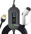 PRIMECOM Level 2 Electric Vehicle (EV) Charger (220V / 240Volt, 16Amp) Portable EVSE Smart Electric Car Charger, 30', 40', and 50 Feet Lengths (NEMA 6-20P, 35 Feet)