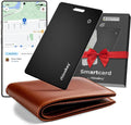 Rhinokey® Wallet Tracker Card,(Android Only) 0.07in Slim Rechargeable Airtag Card Tracker Works with Google's Find Hub IP68 Waterproof Tag Item Finder with Key Chain Hole for Luggage Tags Purse