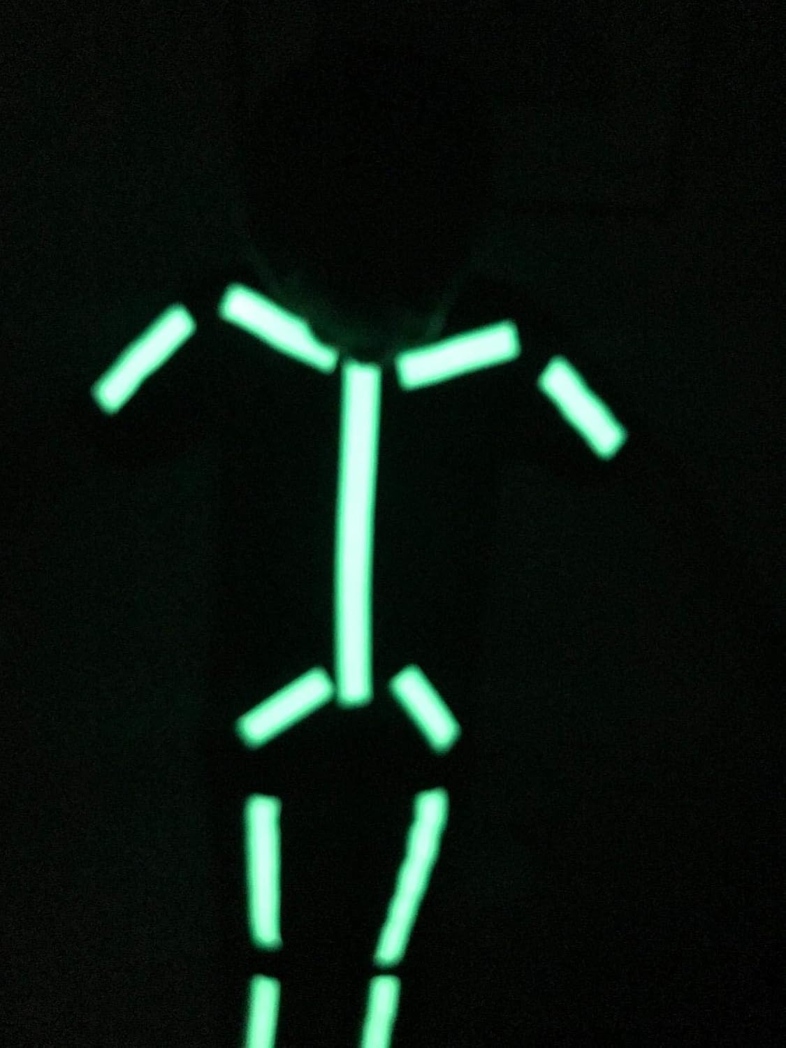 WOD GDT6 Glow in The Dark Tape Safety Grade Photoluminescent, 6 inch x 50 yds - for Labeling Safety Signs and Emergency Exits, Green