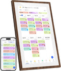 15.6 Inch Digital Calendar Chore Chart with Touchscreen - Full HD Interactive Display, Wall & Desk Mountable Family Planner, to-Do List & Meal Planner, Digital Picture Frame for Gifts for Women Mom
