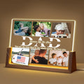 LOUISMIAA Customized Picture Frames Night Light,Decorative Plaque Anniversary Birthday Mother’s Day Father’s Day Valentine’s Personalized Gifts for Boyfriend Girlfriend Couple Women Same Day Shipping