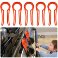 Gas Stove Safety Knob Lock, Baby Proof Stove Oven Locks, Kids Proof Stove Guard, Clear (Pack of 5)
