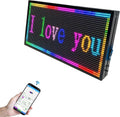 Programmable Scrolling LED Sign Outdoor Signs for Businesses Pantalla LED Para Publicidad Waterproof Digital Display Board - Custom Electronic Message Panel for Wall (Letrero) 26"X14"