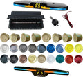 New Features Forward and Reverse Parking sensors, Option to Measure Distance in inches, bidirectional Display Option, and Customizable Digital Direction 18 Color Probes to Choose from(Champagne Gold)