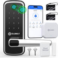 Smart Lock with Door Sensor - Fingerprint, Code, Keyless Entry - Easy Installation, 30-Day Satisfaction Guarantee