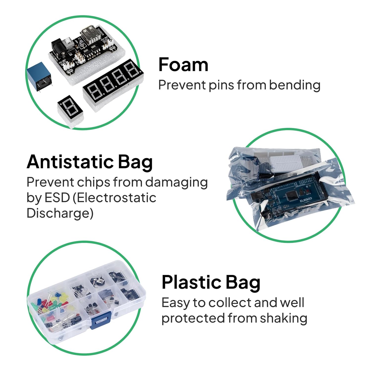 ELEGOO Mega R3 Project The Most Complete Ultimate Starter Kit with Tutorial Compatible with Arduino IDE