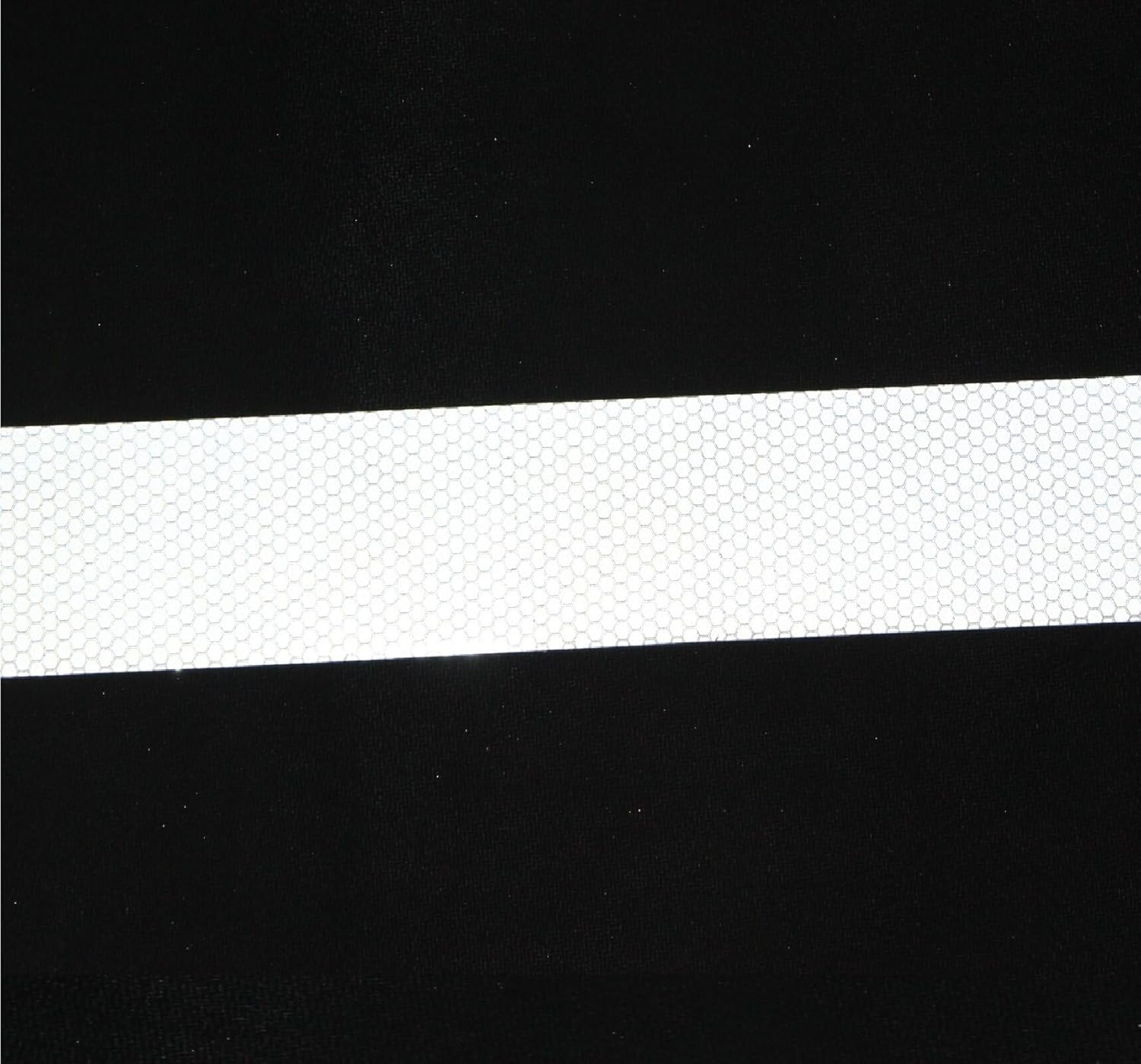 White Reflective Tape Outdoor Waterproof 2 inch Wide, High Visibility Warning Industrial Marking Tape,Safety Stickers (68 feet,10 Rolls)