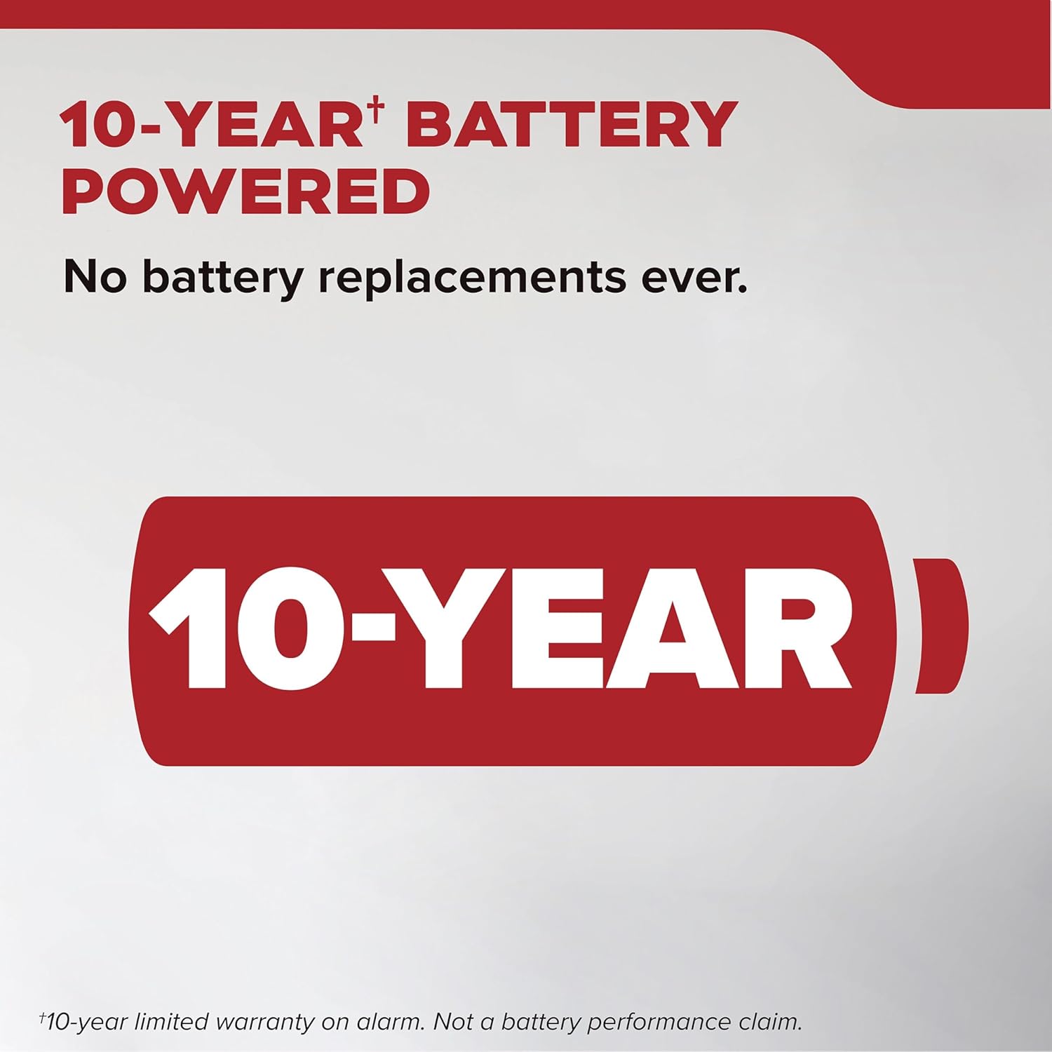 Kidde Smoke Detector for Home, 10-Year Battery Powered, Voice Alerts, LED Light Notifications, 3-Pack