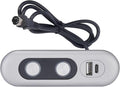 Recliner Switch,2 Button 5 Pin Lift Chair or Power Recliner Manual Control with USB A and C Interfaces Recliners Replacement Parts Limoss Lazboy Pride Catnapper Stand