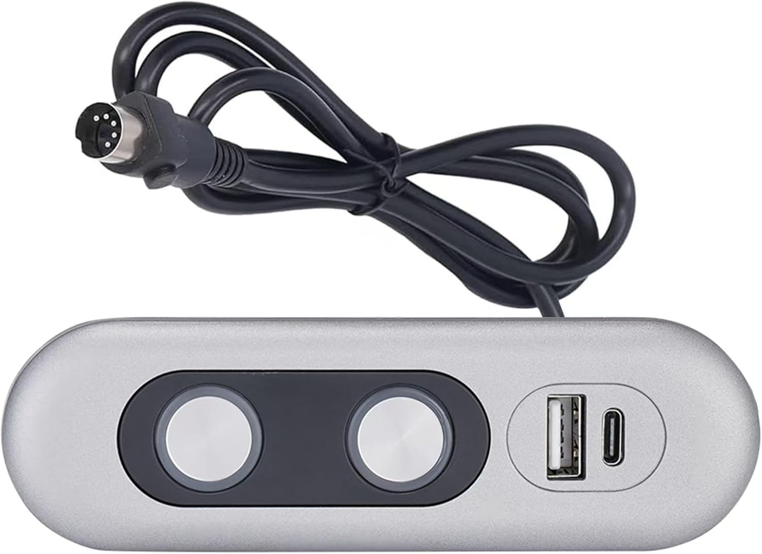 Recliner Switch,2 Button 5 Pin Lift Chair or Power Recliner Manual Control with USB A and C Interfaces Recliners Replacement Parts Limoss Lazboy Pride Catnapper Stand