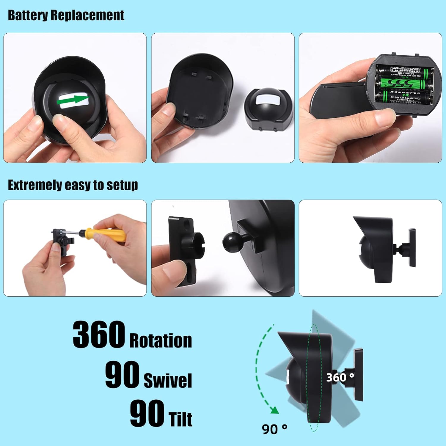 Driveway Alarm-328ft Long Range Wireless Driveway Alarm Weatherproof Outdoor Motion Sensor&Detector Security Alert-Protect Outdoor/Indoor Property-1 Receiver and 4 Sensors-38 Chimes