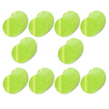 Non Fading Fluorescent Yellow Reflective Stickers 2-inch Diameter Round Reflector, Outdoor Waterproof High Visibility Warning Adhesive Tape (100 Pcs)