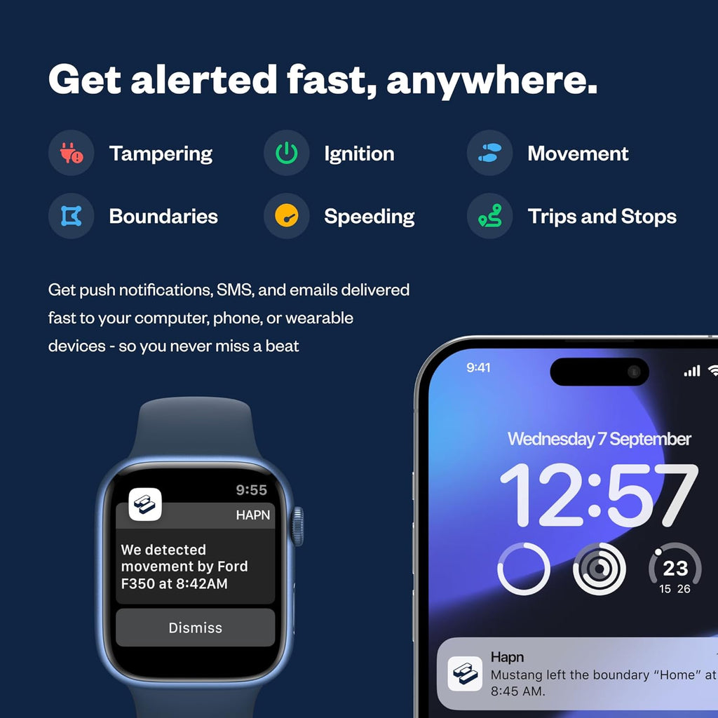 Spytec Pulse OBD GPS Tracker for Vehicles, Cars, Trucks | Anti-Theft Plug-in Car GPS Tracker | Fast 2 Second Updates, Ignition On/Off Alerts, Vehicle Movements | Fleet monitoring | Subscription needed
