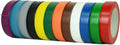 MAT Vinyl Marking Tape Rainbow Pack - 1 inch x 36 yds. 12-Rolls Assorted Colors - for Safety Floor Marking (School Gym, Restaurants, Warehouse), Dance Floor Splicing, Pinstriping Cars & Boats