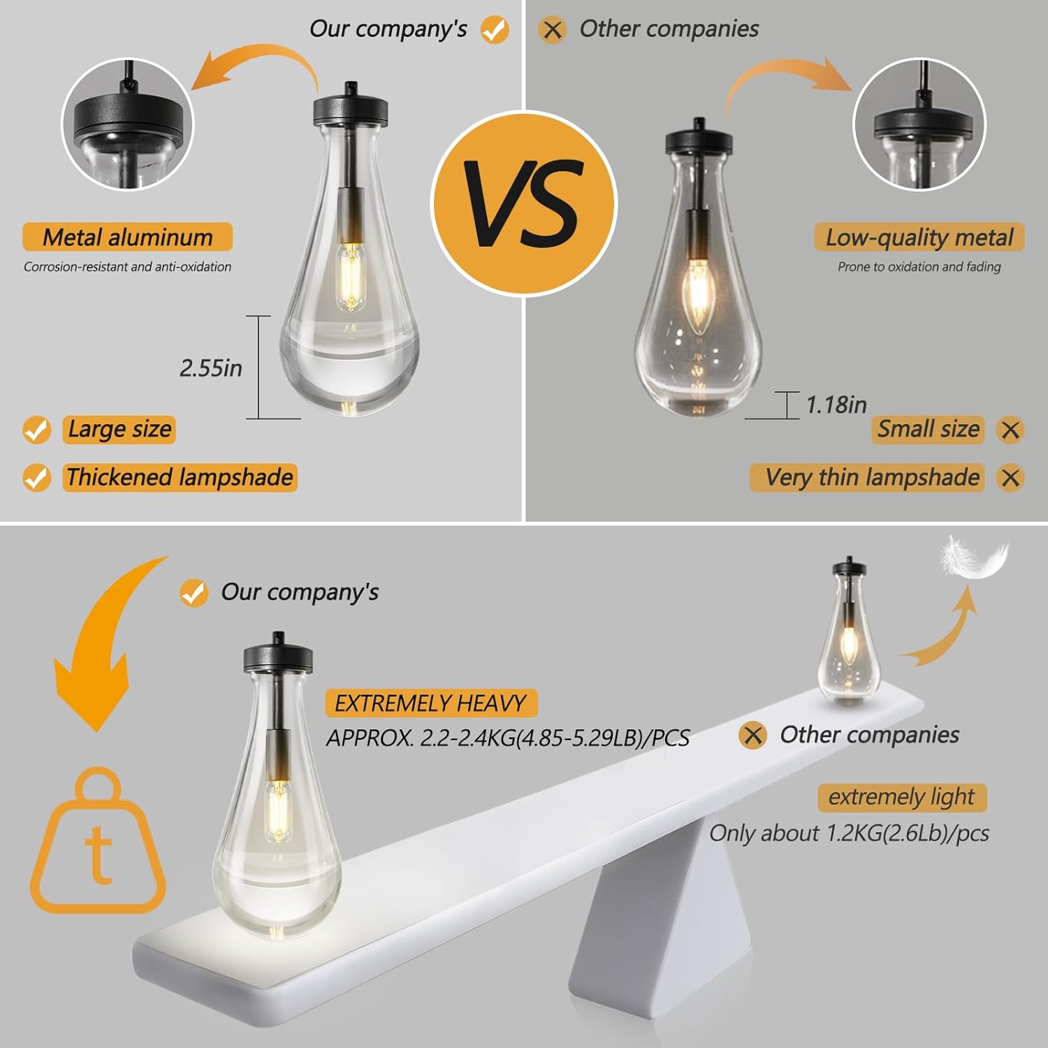 Raindrop Wall Sconces Black Crystal Sconces Wall Decor Modern Lighting Glass Bathroom Sconces Indoor Vanity Light Wall Lamp for Bedroom Living Room Stair(4-Light)