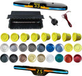 New Features Forward and Reverse Parking sensors, Option to Measure Distance in inches, bidirectional Display Option, and Customizable Digital Direction 18 Color Probes to Choose from(Yellow)