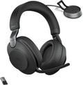 Jabra EVOLVE2 85, LINK380A UC Stereo Stand Black