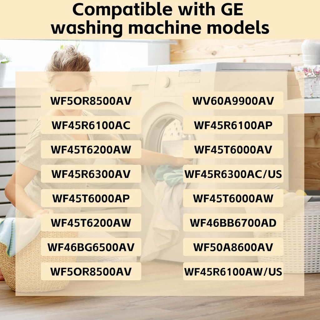 WH01X29528 Upgraded Washer Door Lock (OEM) Compatible with G.E Washing Machine,Replacement for AP6985313,EAP12749276,4958749,PS12749276,PD00060769.