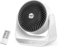 Dreo Whole Room Heater 714, 60° Vertical & 90° Horizontal 3D Oscillating Heating, 12 ft/s Long-Range Circulator, 3 Heat & 3 Fan Settings, Space Heaters for Indoor Use, Bedroom, Office, White