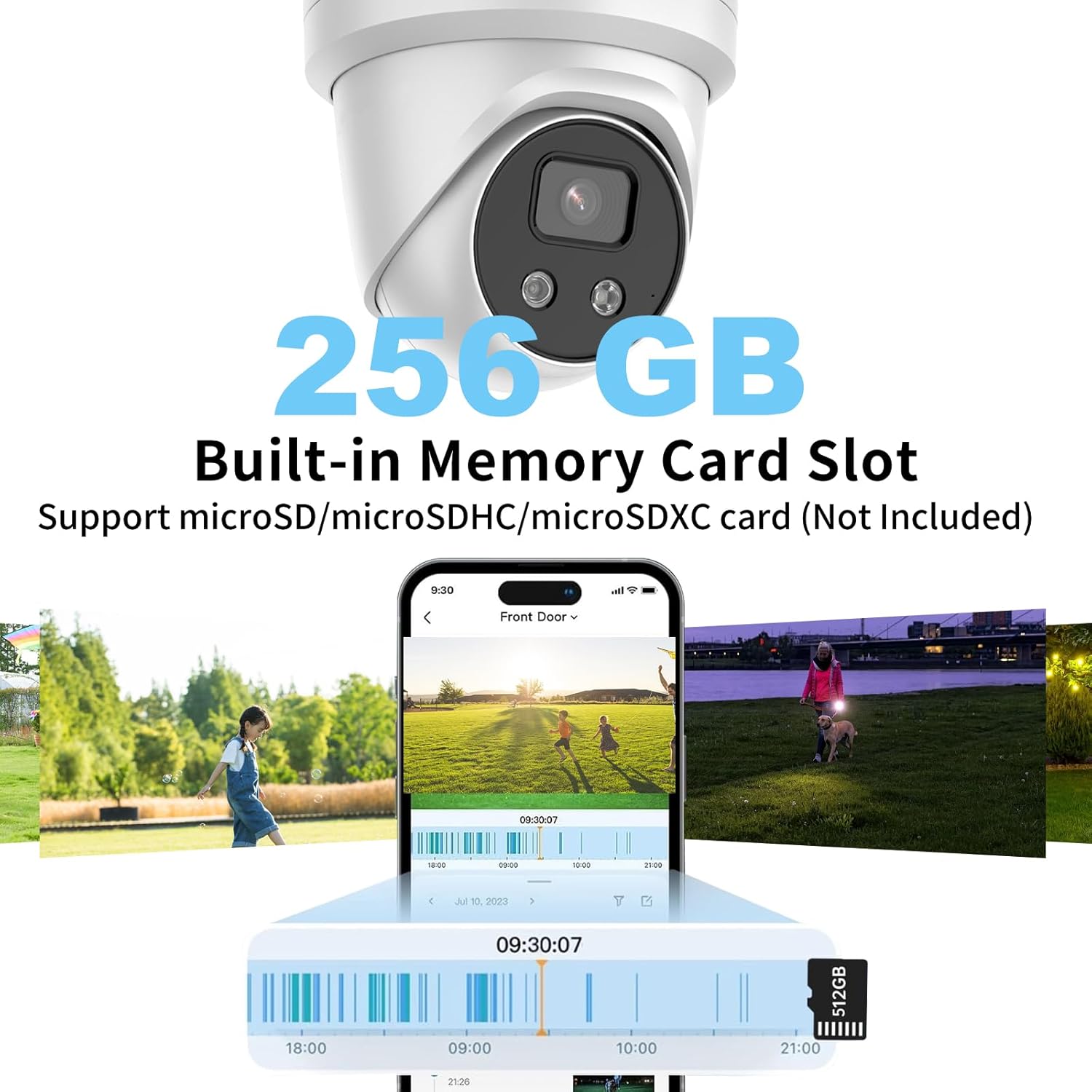 DS-2CD2386G2-I 4K 8MP AcuSense PoE Turret IP Camera, DarkFighter, IP67 Water and Dust Resistant, H.265+, 2.8mm Lens, Oringinal International Version