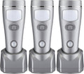 Enhon 3 Pack Rechargeable 4-in-1 LED Emergency Lights, Plug-in Flashlights with Motion Sensor Night Light, Auto-On Power Failure Light for Home, Hurricane, and Outage Supplies