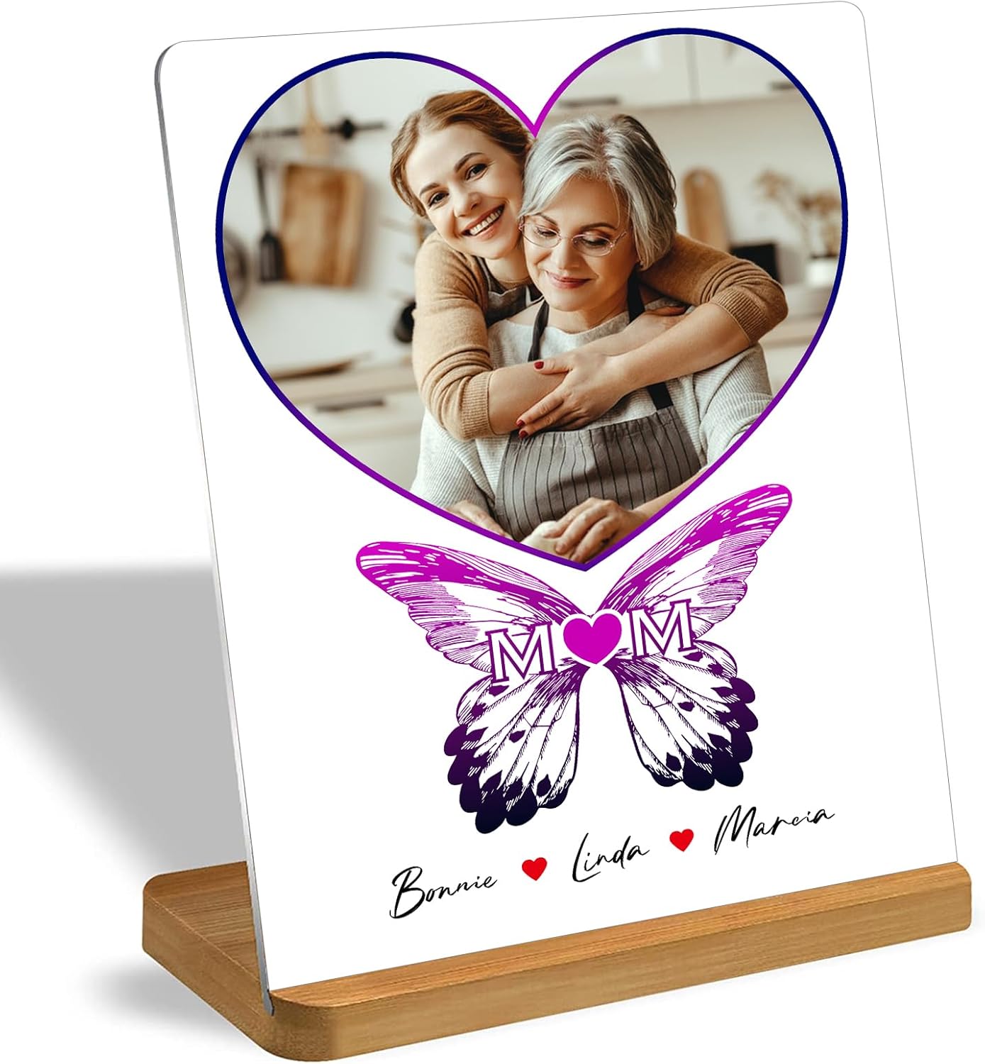 Custom Style Custom Metal Photo Prints,Customize Your own Picture Frame,Personalized Metal Picture Gift for Family and Lovers