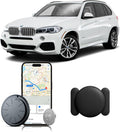 Car GPS Tracking Device for Vehicles, 1PCS Real Time GPS Tracker for Car Work with Find My (iOS Only),Hidden Mini GPS Tracker,No Monthly Fee (Black Tracker, Black Magnetic Case)
