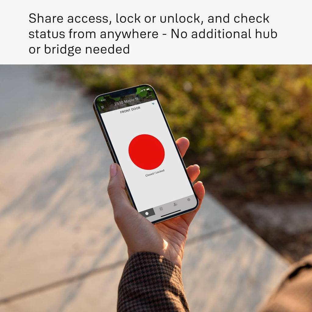 Yale Assure Lock 2 with Wi-Fi – Oil Rubbed Bronze Smart Lock for Front Door with Keypad, App Control, Backup Key, and Deadbolt – Secure Keyless Entry Door Lock, YRD450-WF1-0BP