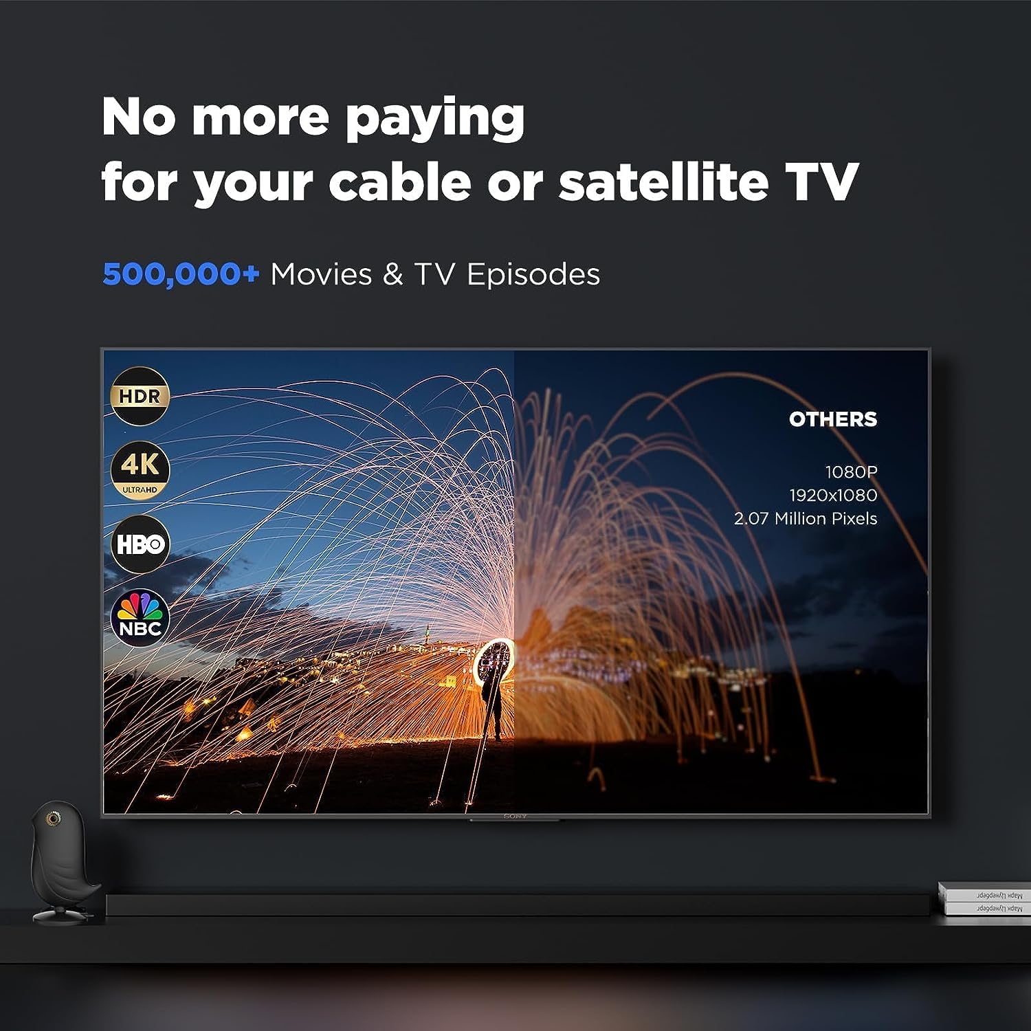 1200+ Miles Long Range HD Antenna for Smart TV and All Older TV's,Digital TV Antenna Indoor for Local Channels,Supports 4K 1080P HD with Amplifier Signal Booster and 18ft Cable (Black)