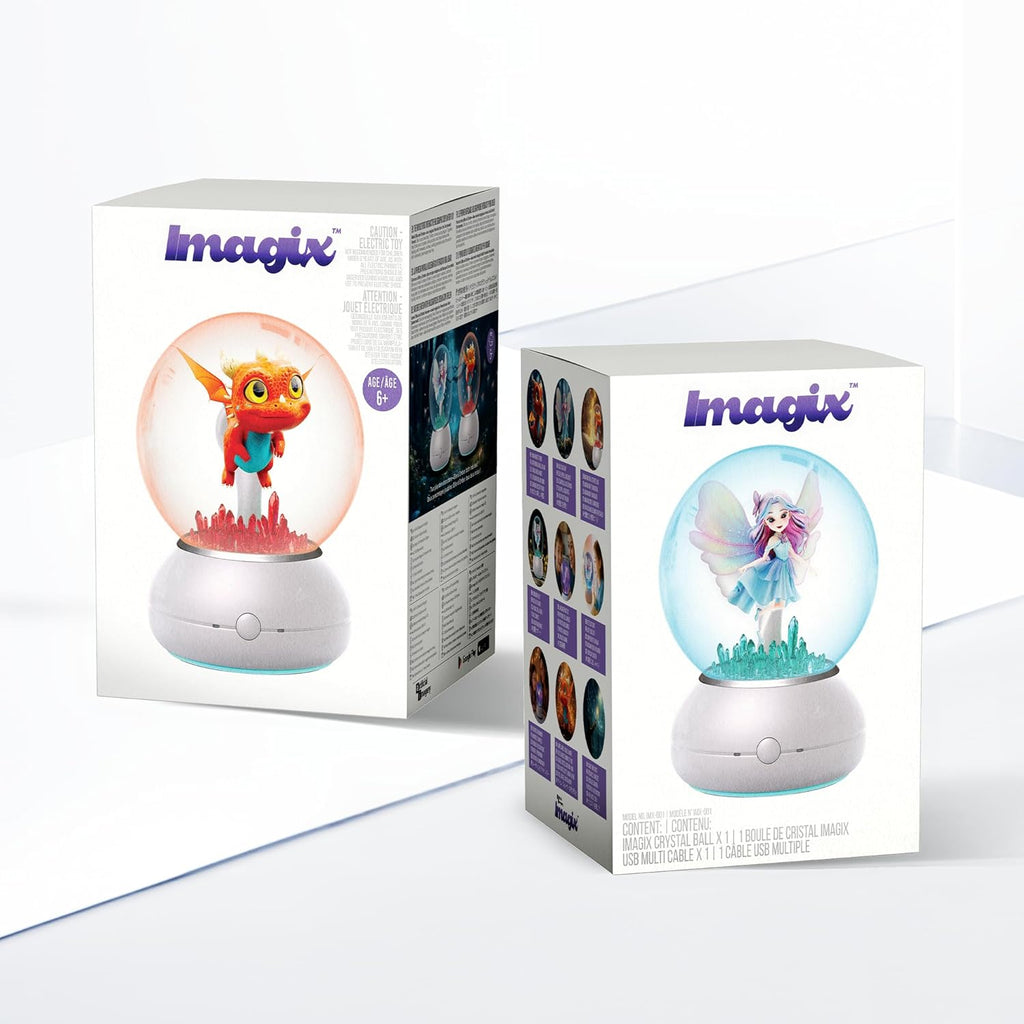 Imagix Crystal Ball Interactive Holographic Display for Kids Ages 6 and Up