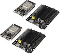 AITRIP 2 Sets ESP-WROOM-32 ESP32 ESP-32S Development Board CP2102 WiFi+Bluetooth Ultra-Low Power Dual Core ESP32-DevKitC-32 ESP-WROOM-32 with Expansion Board for Arduino