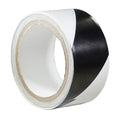 GGR Supplies T.R.U. SST-618C Black & White Hazard Warning Safety Stripe Tape: 2" in. Wide x 18 yds.