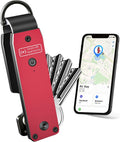 Key Organizer Men's Keychains with Smart Tracker, Key Finder, Compact Key Holder -Minimalist Key Case Metal Car Key Chain
