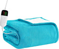 BOMOVA Heated Electric Blanket Full Size - 72" x 84" Heating Blanket with 10 Heating Levels & 8 Hours Auto Off, Warm Flannel Blanket, Christmas Birthday Gifts for Women